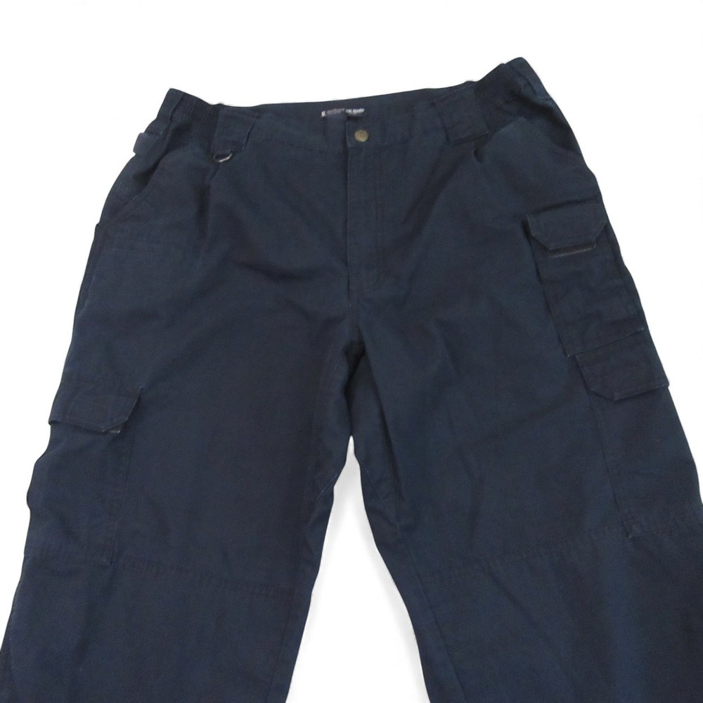 5 11 Tactical Mens Cargo Pants 38 X 32 Blue Regular Taclite Pro Rip Stop Cargo